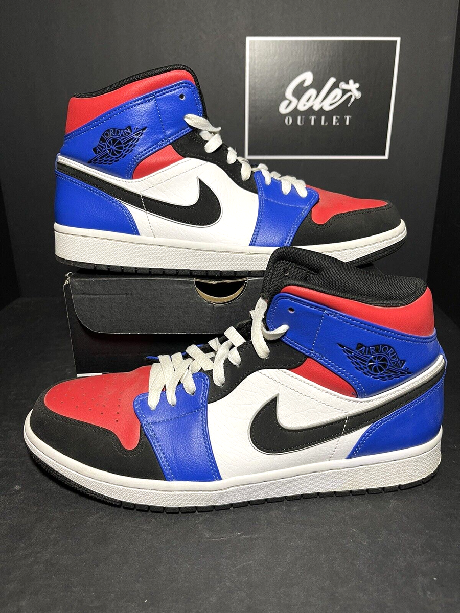 Nike Air Jordan 1 Retro Mid Top 3 Men's Size 10.5 554724-124 CLEAN OG ALL |  eBay