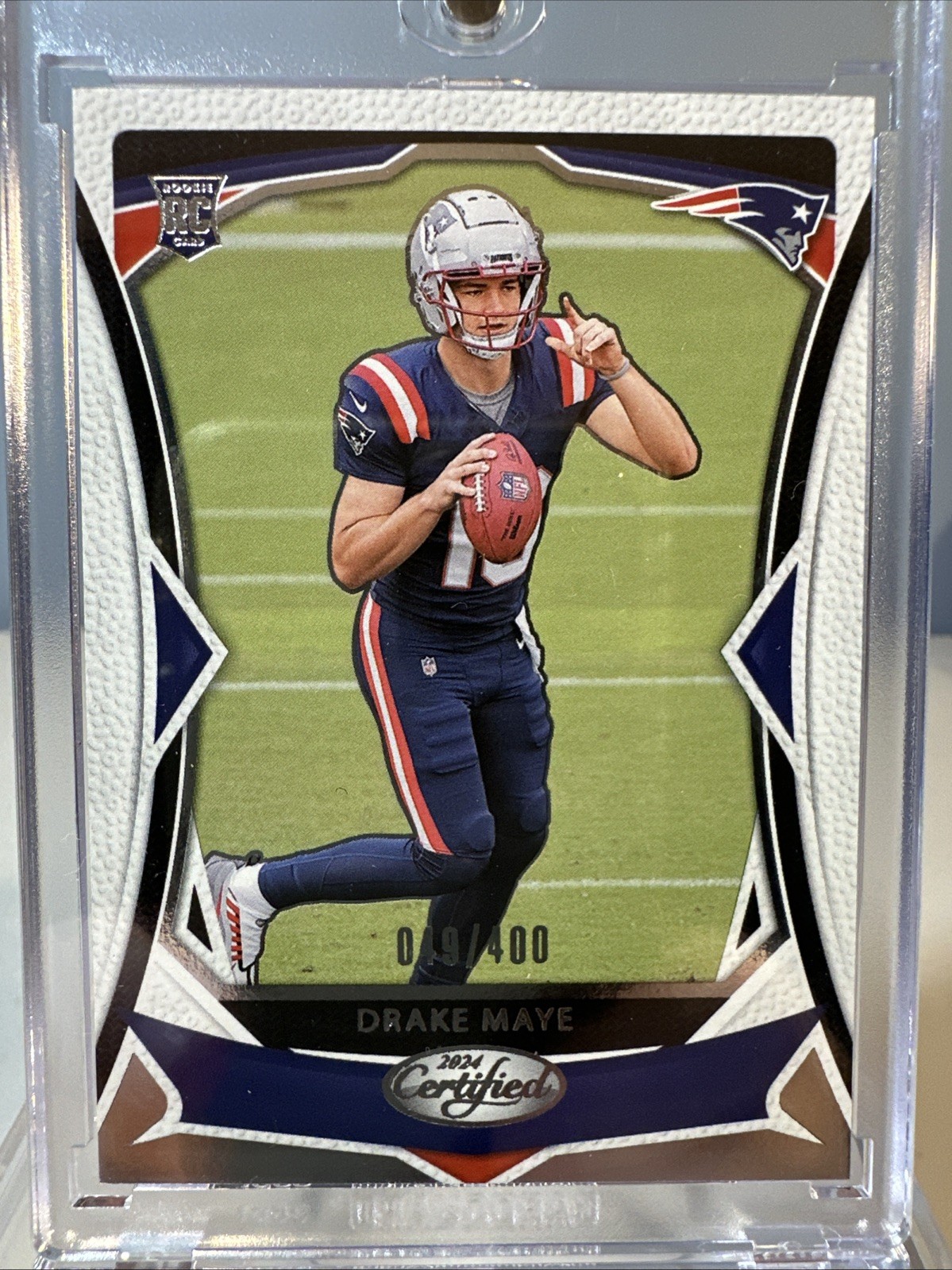 2024 Panini Certified Drake Maye RC #103 New England Patriots /400 ROOKIE SP