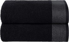 Ultra Soft 2 Pack Oversized Bath Towel Set 28x55 inches 100 Cotton Large