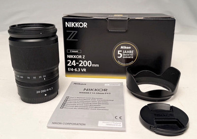 Nikon NIKKOR Z 24-200mm f/4-6,3 VR Zoomobjektiv AF Nikon Z Ø67