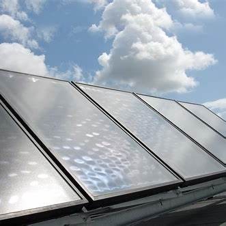 Collettore solare termico per la produzione di acqua calda v26 - installazione s