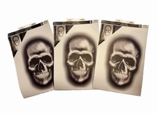 Brand New Halloween Window Clings Spooky Skull Designs Festive Decor Horror ART