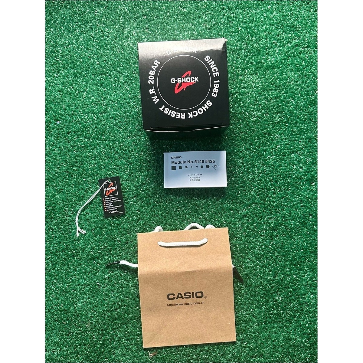 Casio white G-Shock — white and red | eBay