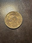 1949 Turkish 25 Kuruş coin Kurus Historical Post WWII Era — photo 2