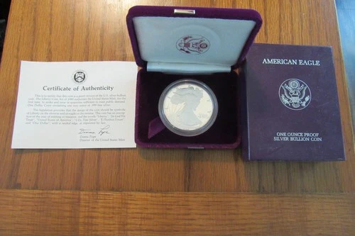 1986-S American Eagle Walking Liberty Silver Dollar