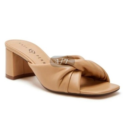Katy Perry Collections Women's Beige Twisted Sandals size 8M