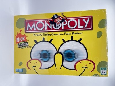 Monopoly Spongebob SquarePants Edition Hasbro 2005 Nickelodeon Board Game Family