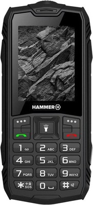 Hammer H Rock LTE ohne Vertrag, 2.4 Zoll Farbdisplay, Robust, 3000 mAh Batterie
