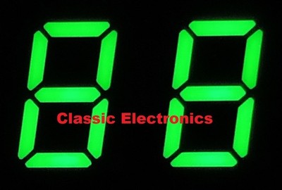 Pure Green Cobra 148GTL .4'' 2-Digit LED Channel Display Readout CA 16-Pin
