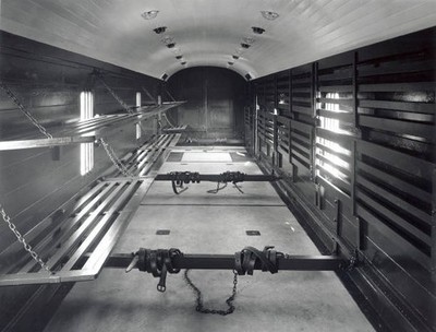 Old Train Photo Interior Of A Lms Luggage And Parcel Van 22 May 1933