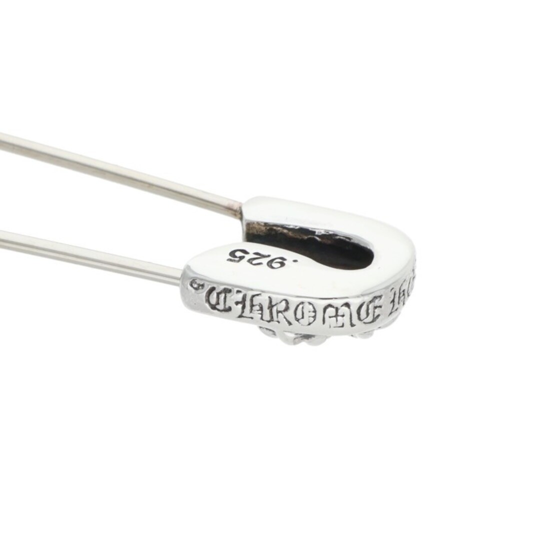 Chrome Hearts Safety Pin LG large Silver Necklace Top Men's Used eb4782d79709c03 thumbnail 4