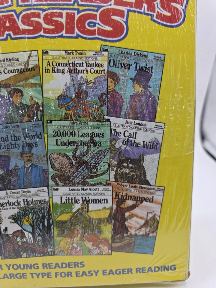 Young Readers Classics 12 Illustrated Books Large Print Great For Homeschooling - Image 3 of 4
