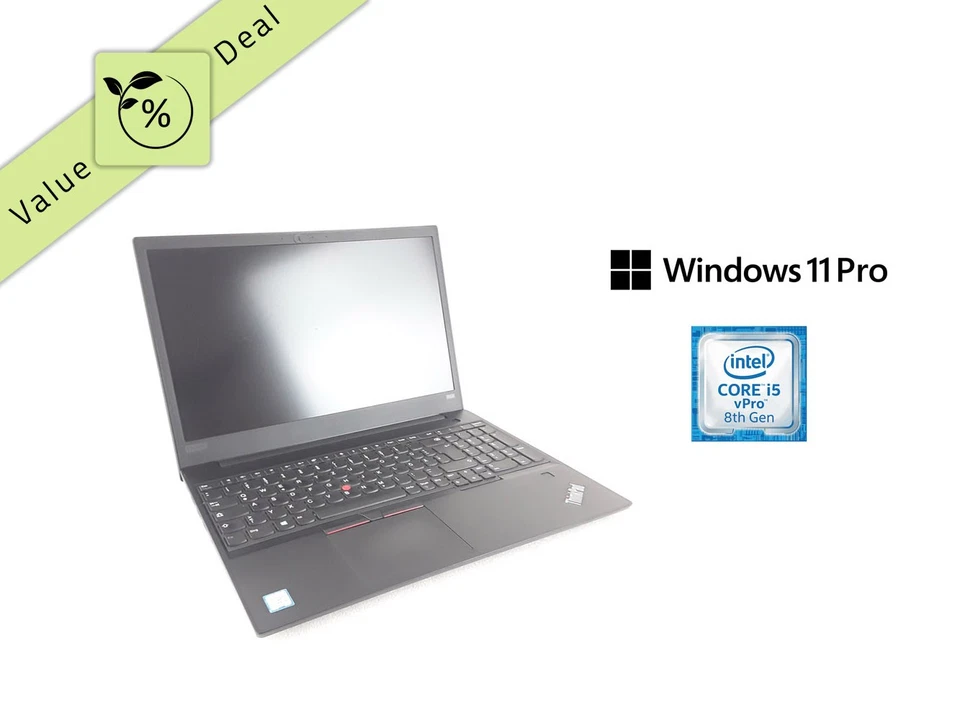 Lenovo ThinkPad E590 · i7-8565U · 16GB · 256GB, Foto 1 von 5