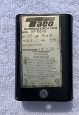 Used Taco 007 Cast Iron Circulator Pump Cover