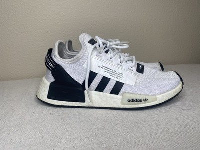 Adidas NMD R1 V2 White Black HP2942 Men s Size 6 US Running Walking Sneakers