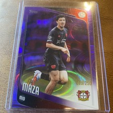 2026 Topps Uefa Champions Ibrahim Maza Purple /250