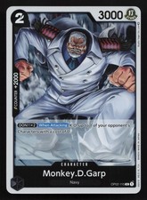 Monkey.D.Garp 115 OP02-115 Foil Rare Paramount War One Piece Card