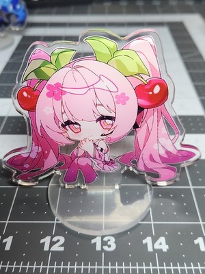 Hatsune Miku Princess Acrylic Small Standing Brand Display Virtual Idol