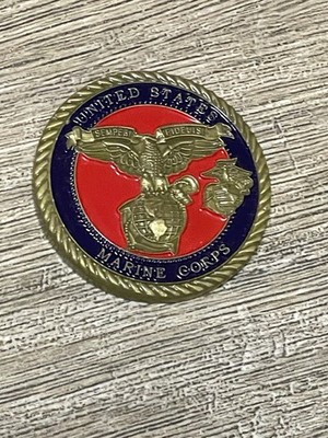 US Marine Corps Private First Class E2 Semper Fi Challenge Coin 1.5 