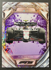 /199 Purple Yuki Tsunoda Diamond D75-22 - 2025 Topps Chrome Formula 1 F1 Card NM