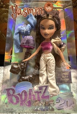 BRATZ YASMIN 20 YEARS ANNIVERSARY Doll NIB MGA Entertainment