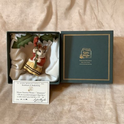R. John Wright Annamarie Winter Mouse Limited Edition #34/250