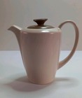 Poole Pottery twintone Small Coffee Pot Water Jug in Mushroom and Sepia
