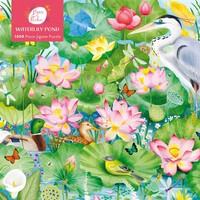 Adult Jigsaw Puzzle: Bex Parkin: Waterlily Pond | 1000-Piece Jigsaw Puzzles