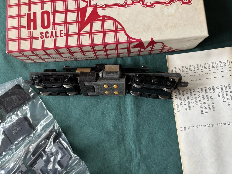 Stewart #2100 RS-3 Phase IIA Western Maryland HO Kit - Image 2 of 4