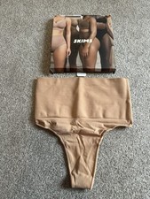 Skims Core Control Thong Shapewear Underwear Size Small To Medium New Nude