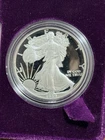 1989-S SILVER EAGLE 🦅 PROOF $1 1oz ORIGINAL U.S. MINT BOX w/COA FREE SHIPPING