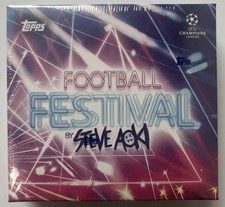 2020-21 Topps  UEFA Champions League Football Festival Steve Aoki Box