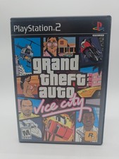 Grand Theft Auto GTA Vice City (Sony PlayStation 2 PS2, 2002)CIB Complete W/MAP
