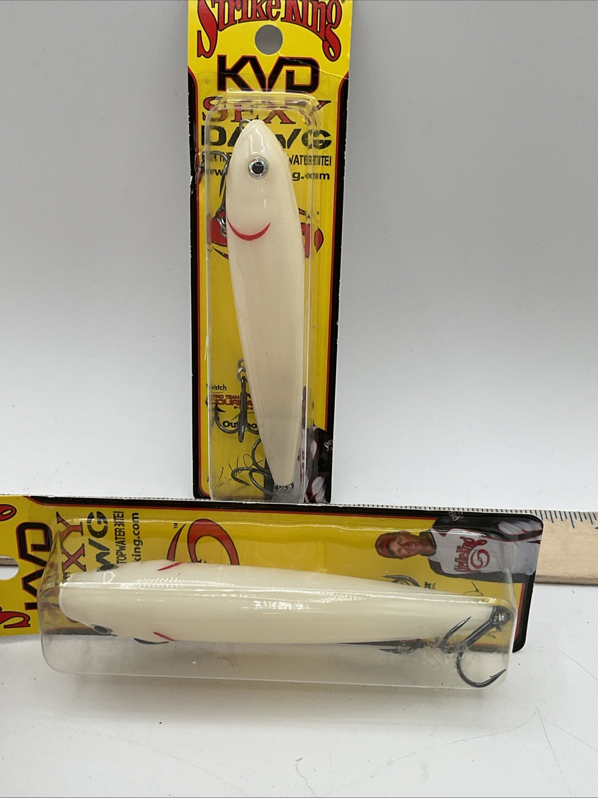 Lot of 5 Strike King KVD Sexy Dawg Top water Lures ~ New In Package - Image 4