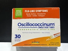 Boiron Oscillococcinum Homeopathic Medicine 30 Doses Melt Away Pellets Exp03/29+