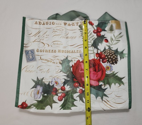 Bolso de mano reutilizable de Navidad con flecos bolsas sagradas hechas exclusivamente para Barnes & Noble - Imagen 8 de 10