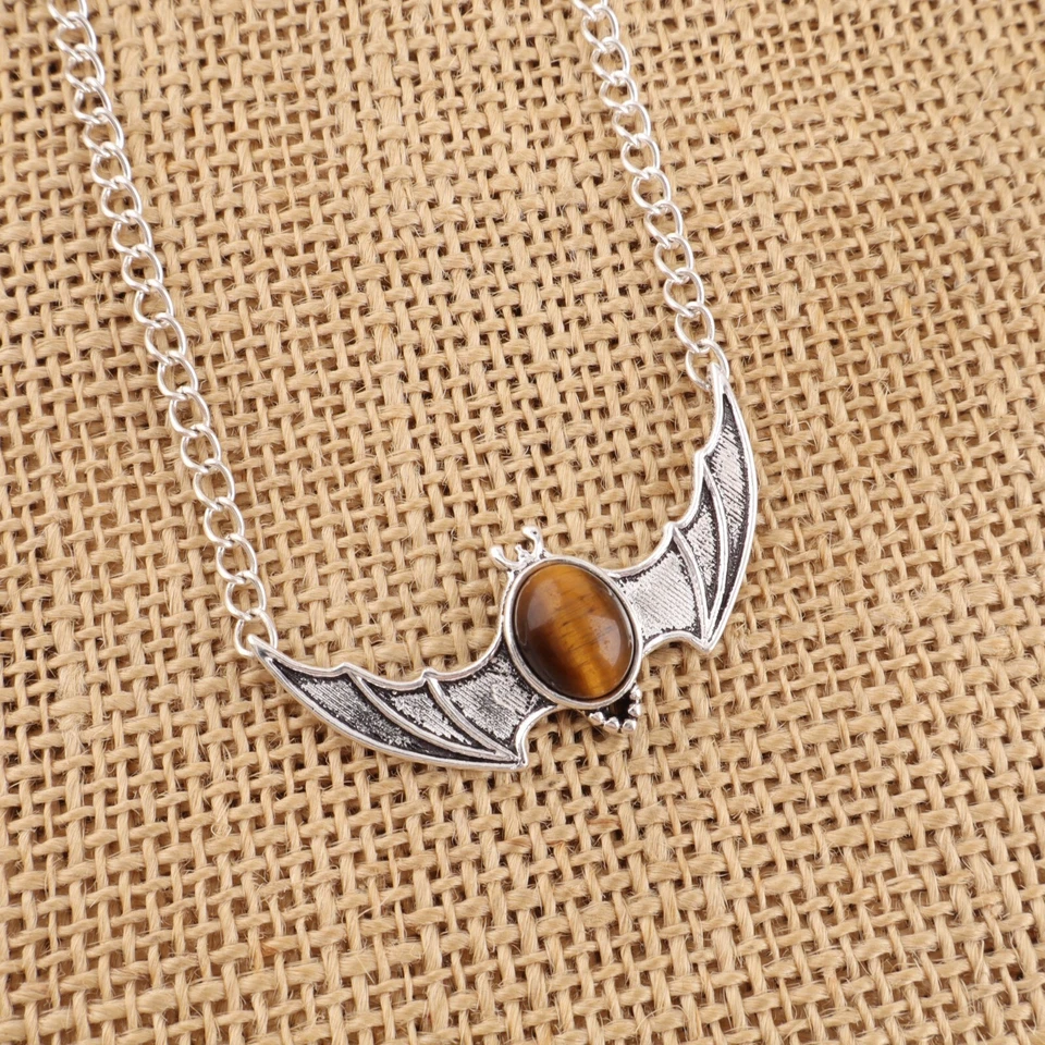 Gelber Tigerauge Edelstein 925 Sterlingsilber Handarbeit Schmuck Anhänger 1,2... - Bild 2 von 4