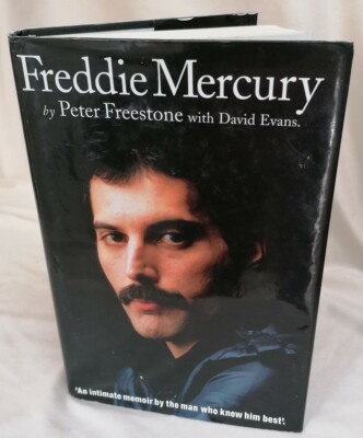 BOOK - Queen Freddie Mercury Memoir By Peter Freestone HB D/J Omnibus