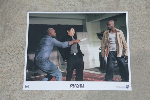 CRADLE 2 THE GRAVE LOBBY CARDS, COMPLETE SET OF 8, MINT - Jet Li, DMX - 第 9/9 張圖片
