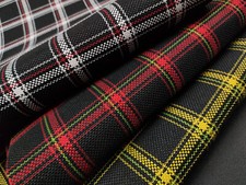 VW GTI GOLF MK1  PORSCHE MERCEDES AUTO STOFF  Stoff Karo Schottenkaro Tartan