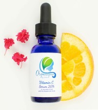 Organic Vitamin C Serum L-ascorbic acid with HA Hyaluronic Acid , 10 