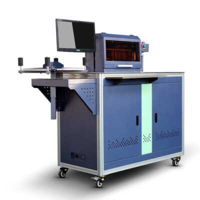 Automatic Channel Letter Fabrication Bender Machine Auto Adjust Cutting Depth
