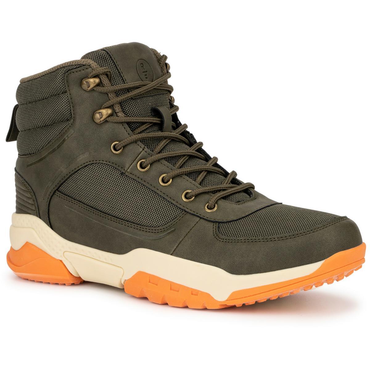 Reserved Footwear Мужские зеленые стеганые походные ботинки Shoes 13 Medium (D) BHFO 7021