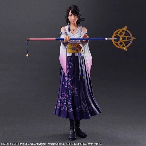 Square Enix Play Arts Kai Final Fantasy X Yuna 10" Action Figure Official No Box - Picture 11 of 15
