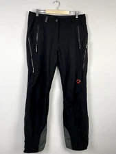 Mammut Black Swiss Tech Schoeller Comfort Men's Ski Outdoor Pants Sz USA 12