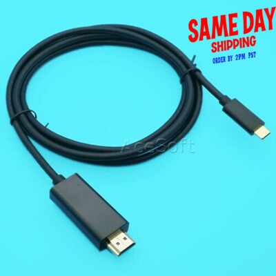 Type C to HDMI 4K HD TV Cable Cord Adapter fit Google Pixel/Pixel 2/Pixel XL USA