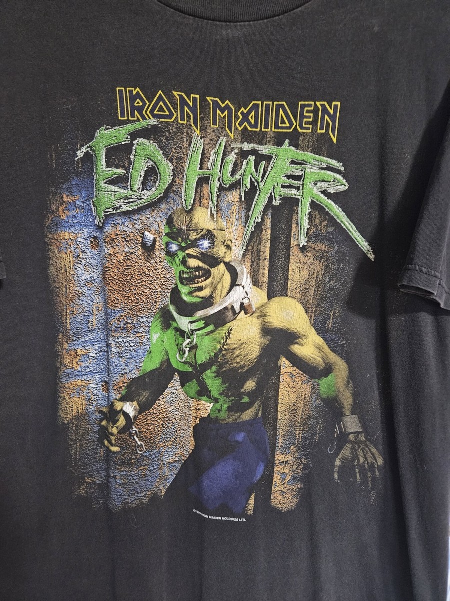 Vintage Iron Maiden Ed Hunter 1999 Shirt Welcome Armageddon Vintage Iron Maiden Ed Hunter 1999 Shirt Welcome Armageddon