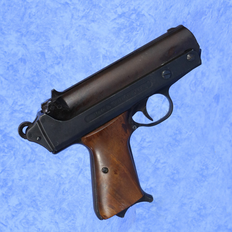 Vintage RECORD JUMBO in BOX Pellet Air Gun/Pistol GERMANY Working RARE