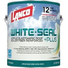 White-Seal plus 1 Gal. Acrylic Elastomeric White Reflective Roof and RV Sealer