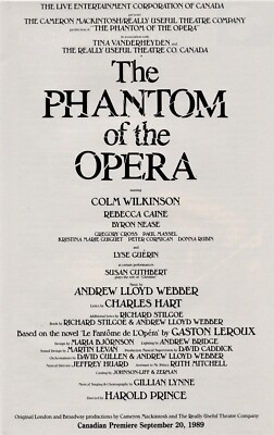 K*O様 90s THE PHANTOM OF THE OPERA ミュージカル The Phantom of the Opera (miniseries) - Wikipedia
